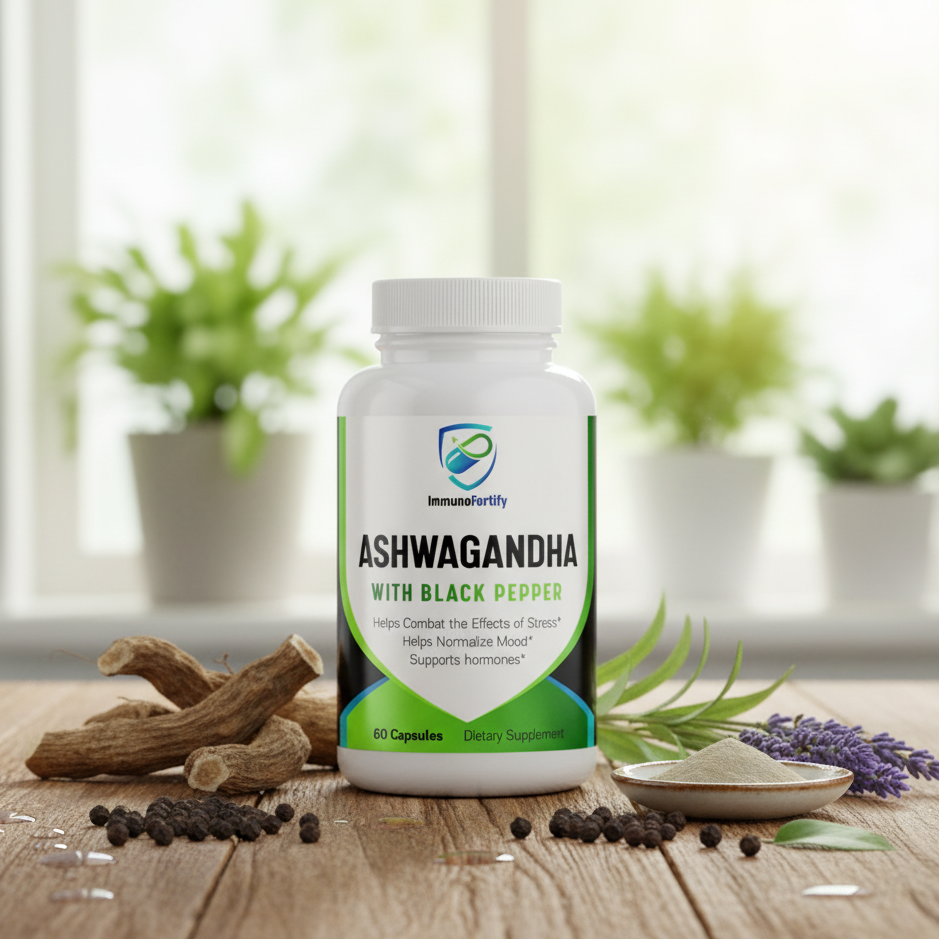 ASHWAGANDHA with Black Pepper