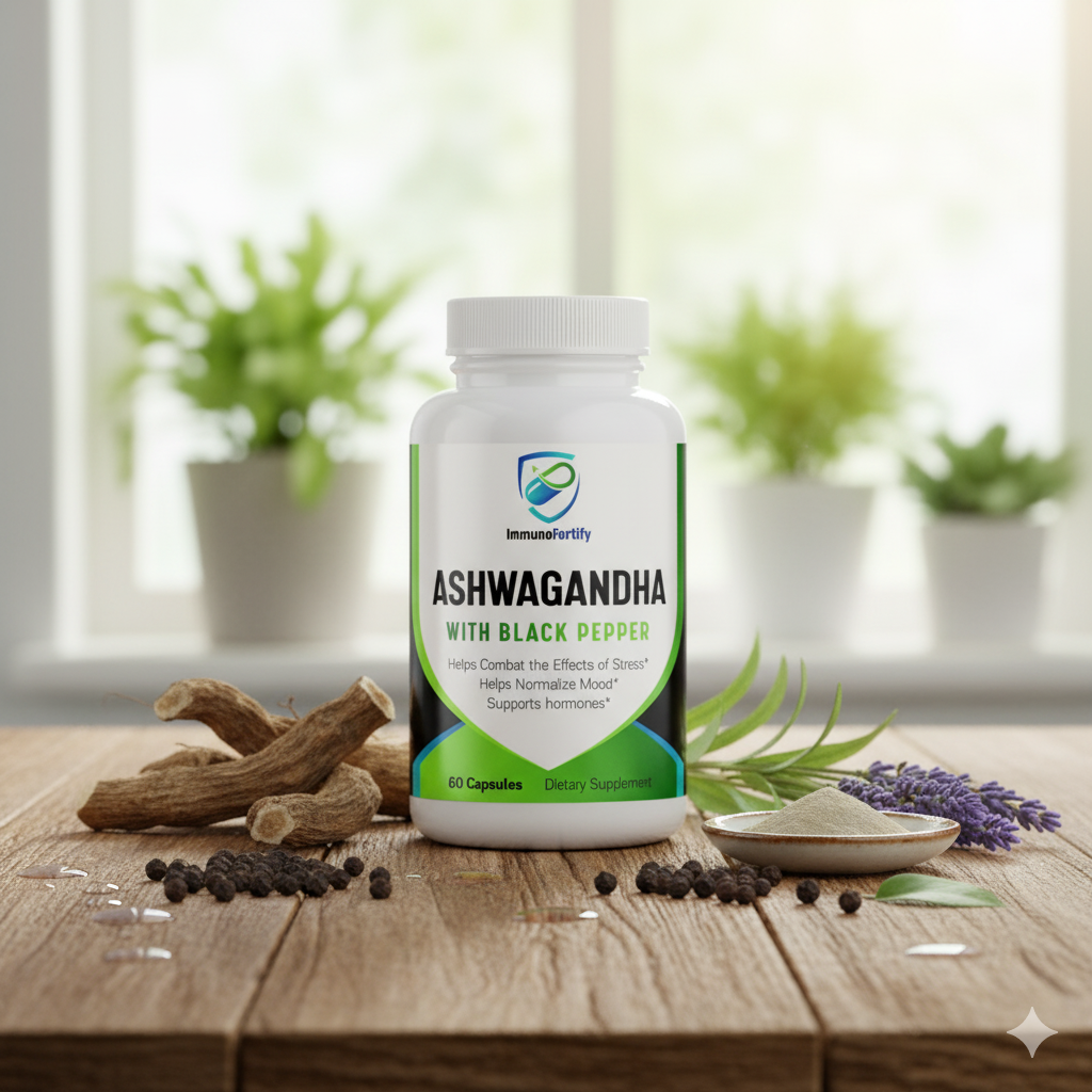 ASHWAGANDHA with Black Pepper