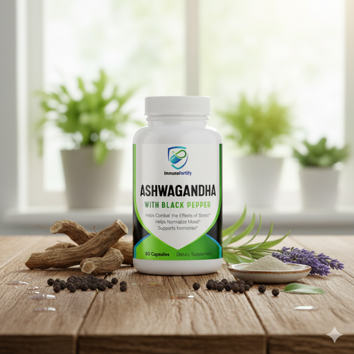 ASHWAGANDHA with Black Pepper